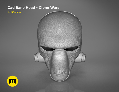 Cad Bane mask - Clone Wars