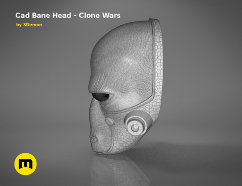 Cad Bane mask - Clone Wars