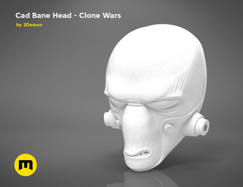 Cad Bane mask - Clone Wars