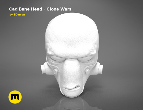Cad Bane mask - Clone Wars