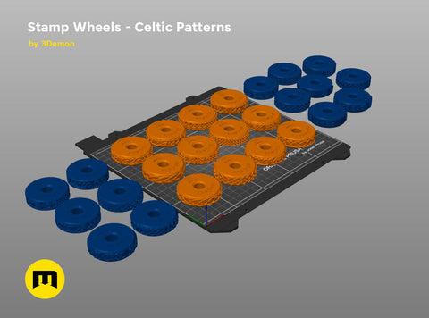 Stamp Wheels for Clay — Celtic Patterns