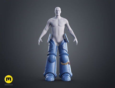 Leg Armor - Space Marine