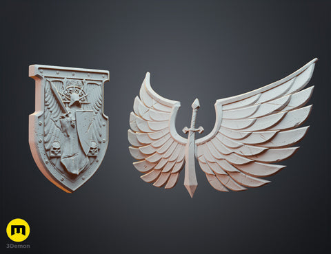 Dark Angels Chest Emblem