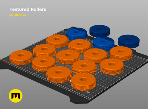 Stamp Wheels for Clay