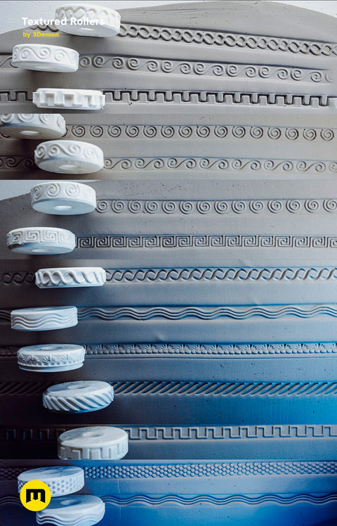 Stamp Wheels for Clay