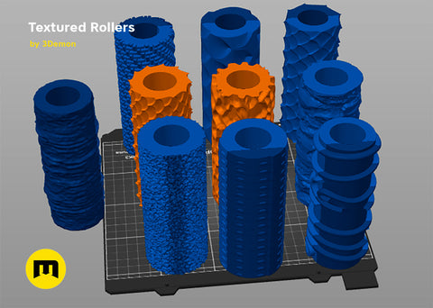 Texture Rollers for Cosplay