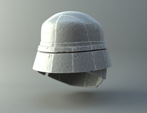 Damaged Heavy helmet - Knights of Ren - Star Wars universe