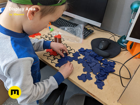 Display Area Building Blocks