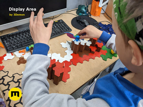 Display Area Building Blocks