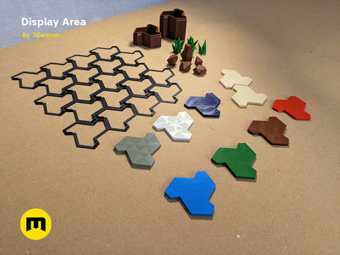 Display Area Building Blocks