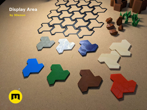 Display Area Building Blocks