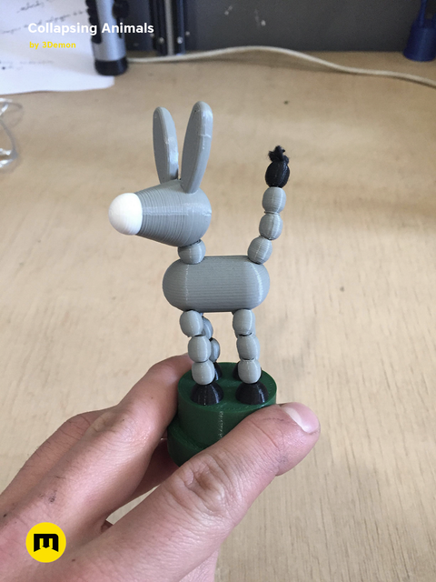Collapsing Animal Toys