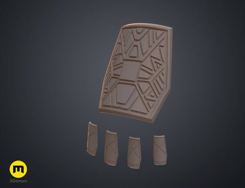 Dora Milaje hand Armor - Wakanda Forever