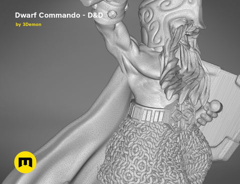 Dwarf Commando - D&D Set