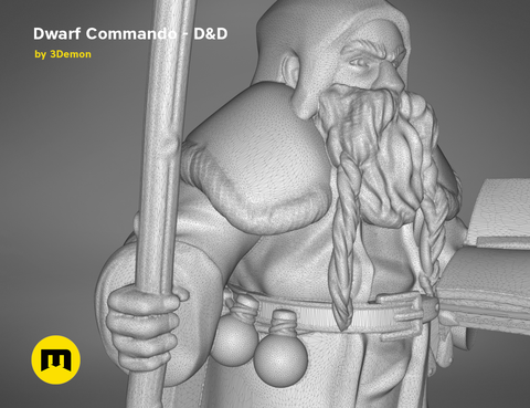 Dwarf Commando - D&D Set