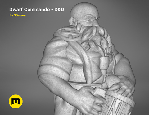 Dwarf Commando - D&D Set