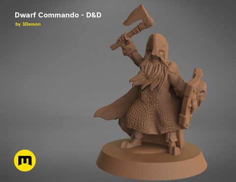 Dwarf Commando - D&D Set