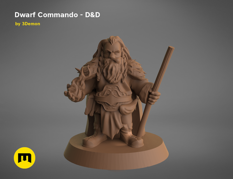 Dwarf Commando - D&D Set