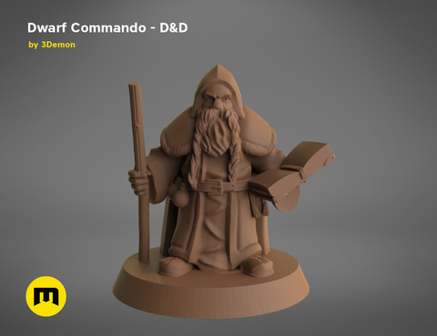 Dwarf Commando - D&D Set