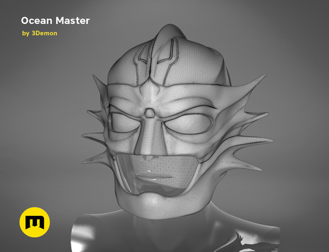 Ocean Master Helmet - Aquaman (King Orm)