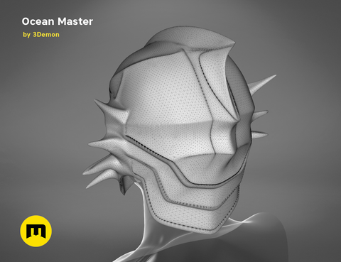 Ocean Master Helmet - Aquaman (King Orm)