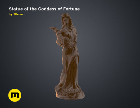 Statue of the Goddess of Fortune