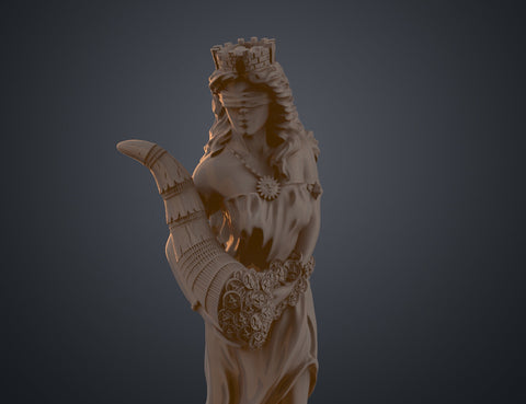 Statue of the Goddess of Fortune