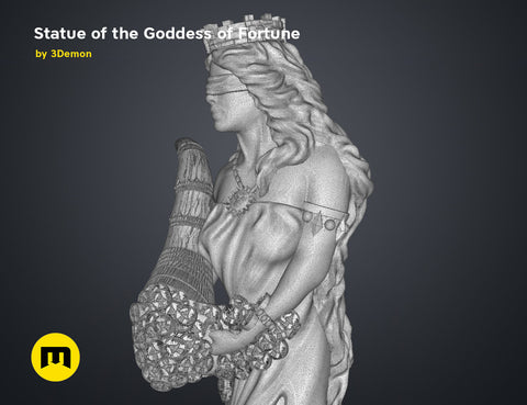 Statue of the Goddess of Fortune