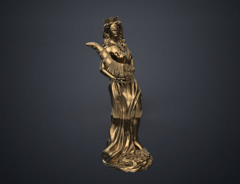 Statue of the Goddess of Fortune