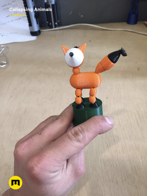 Collapsing Animal Toys