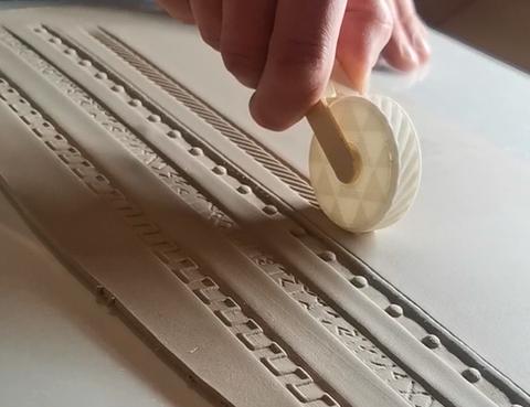 Stamp Wheel for Clay and Cosplay FREE