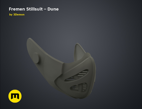 Fremen Stillsuit Mask - Dune
