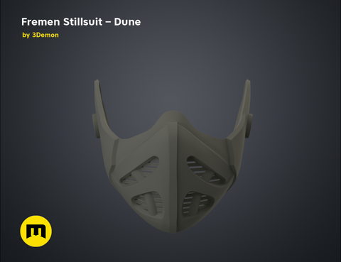 Fremen Stillsuit Mask - Dune