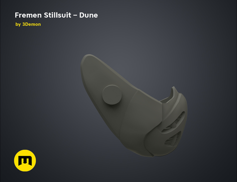 Fremen Stillsuit Mask - Dune