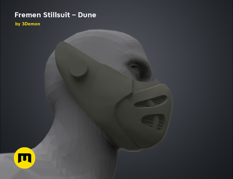 Fremen Stillsuit Mask - Dune