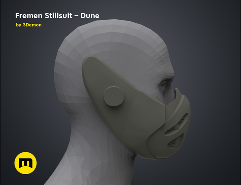 Fremen Stillsuit Mask - Dune