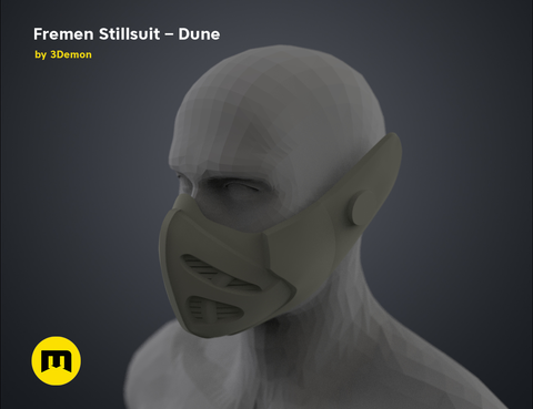 Fremen Stillsuit Mask - Dune