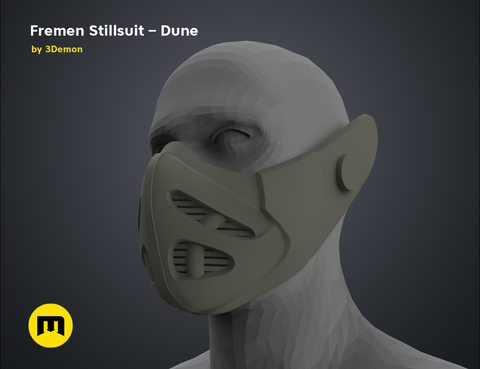 Fremen Stillsuit Mask - Dune