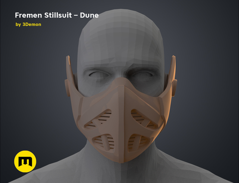 Fremen Stillsuit Mask - Dune