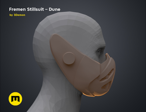 Fremen Stillsuit Mask - Dune