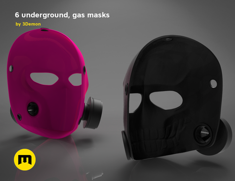 Laughing Gas Mask - 6 underground