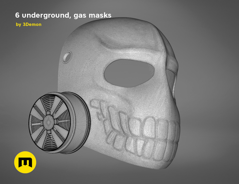 Laughing Gas Mask - 6 underground