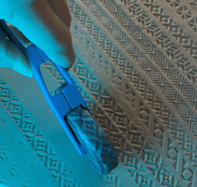 Stamp Wheels for Clay — Geometric Patterns