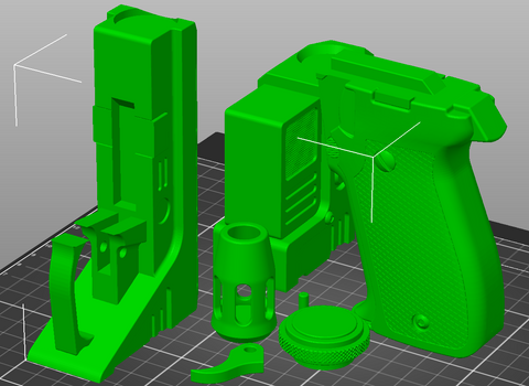 Glie-44 Blaster Pistol