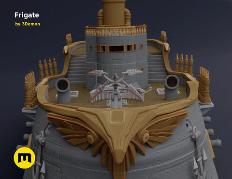 Steampunk Frigate Terrain