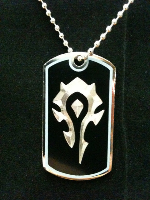 Horde Dog Tag - World of Warcraft