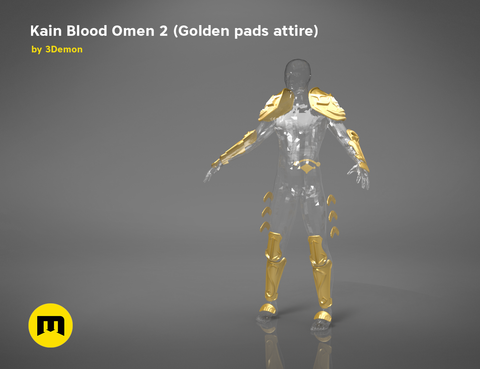 Blood Omen Legacy of Kain - Golden Armor