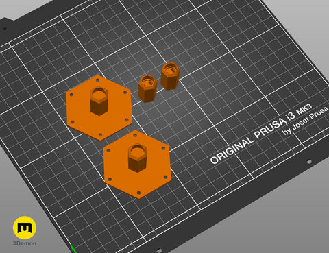 Horn mounting pins