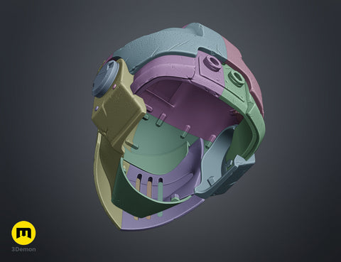 Space Marine Helmet - Bulwark Master Crafted