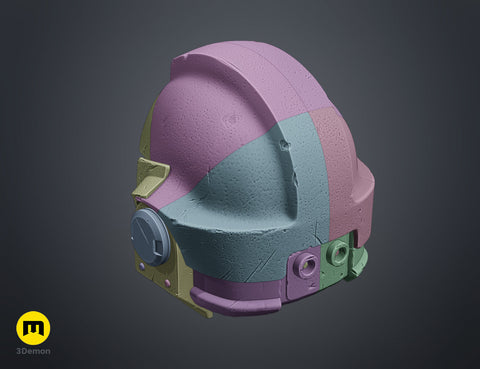 Space Marine Helmet - Bulwark Master Crafted